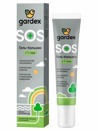 Gardex Гель-бальзам — аптечка на ладони для всей семьи