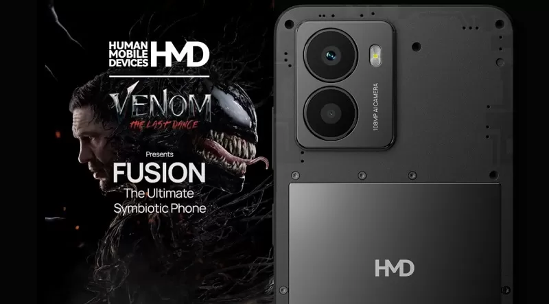 HMD Fusion в стиле "Венома": специальная версия смартфона к выходу фильма