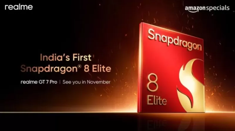 Realme GT 7 Pro с чипом Snapdragon 8 Elite выйдет в ноябре 2024