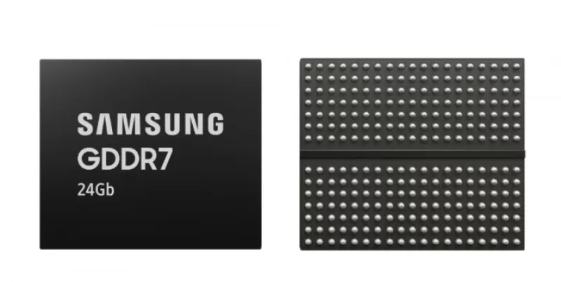 Samsung представила первую в мире 24-гигабайтную память GDDR7 DRAM с повышенной производительностью и энергоэффективностью