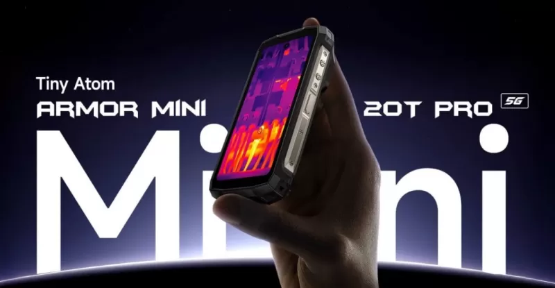Ulefone представила компактные и защищенные смартфоны серии Armor Mini 20