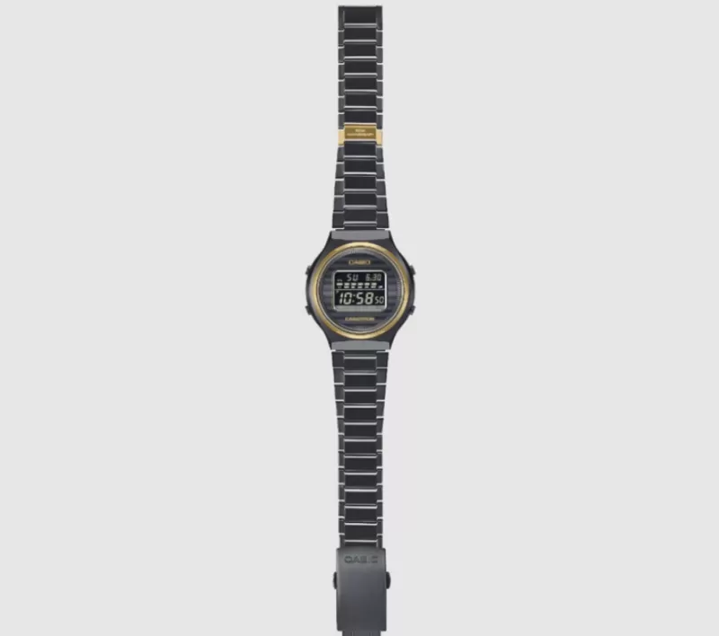 Casio представила юбилейные часы Casiotron TRN-50ZE-1A с автоматическим календарем и мировым временем