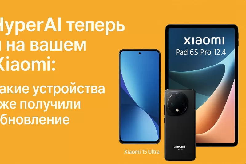 HyperAI теперь и на вашем Xiaomi: какие устройства уже получили обновление