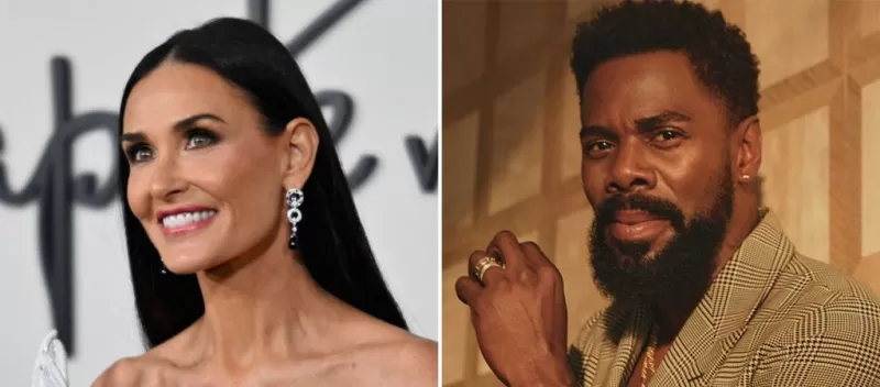 Деми Мур и Колман Доминго в фильме "Strange Arrivals"