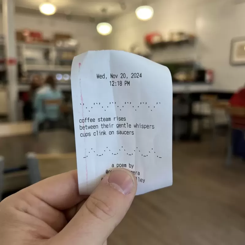 Фотоаппарат без фото: AI Poetry Camera