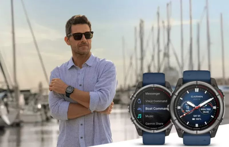 Garmin quatix 8: премиальные морские смарт-часы