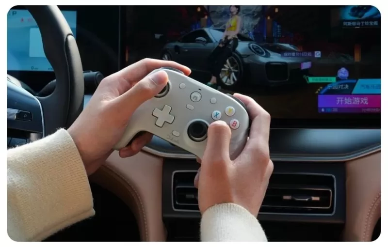Геймпад для авто BYD: поддерживает Android, iOS, Windows, Steam и даже Switch
