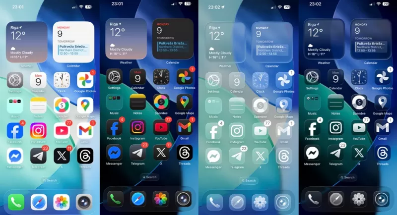 Apple: интерфейс iOS 26 Liquid Glass подвергся критике за плохую читаемость