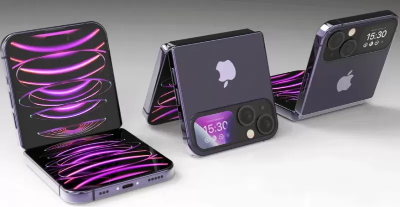 Концепт раскладного iPhone