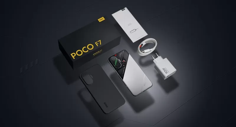 Poco F7: 6500 мАч, 90 Вт, 6 лет обновлений, Snapdragon 8sG4 и IP68
