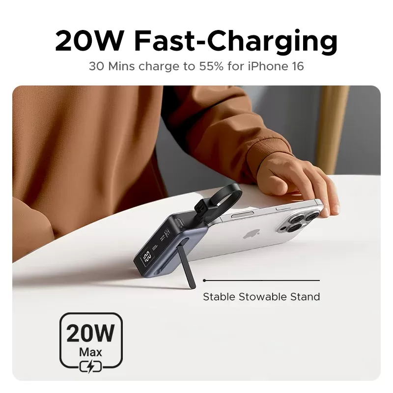 UGREEN: с подставкой и быстрой зарядкой