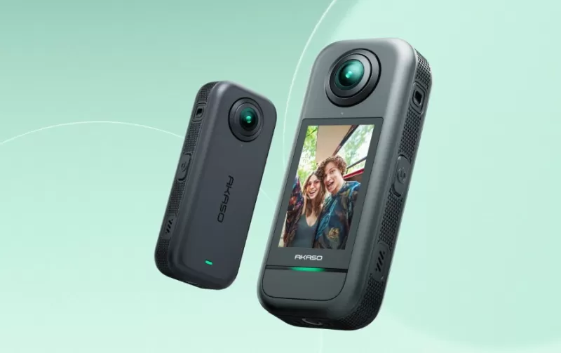 Akaso 360: новая экшн-камера с 48 МП сенсором и 360° стабилизацией за $199
