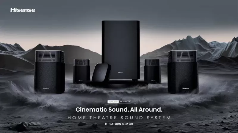 Аудиосистема HT Saturn с Dolby Atmos от Hisense