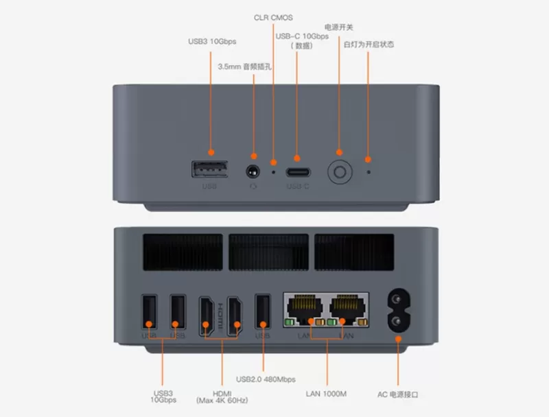 Beelink EQR7: новый мини-ПК на Ryzen 7000 с бесшумной системой охлаждения и SSD до 8 ТБ