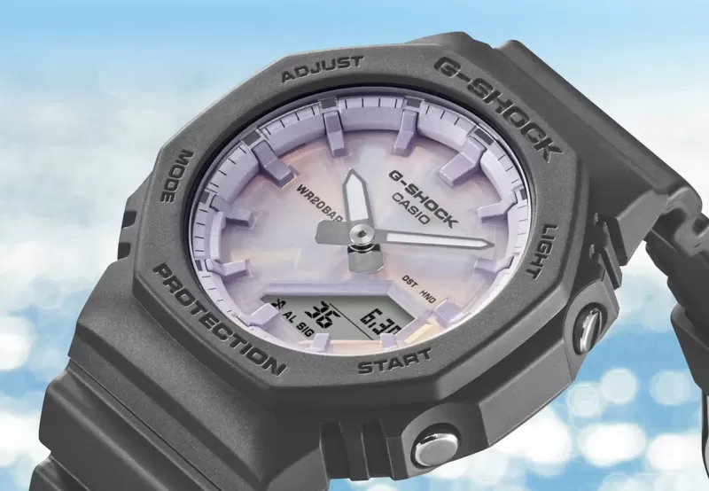 Casio G-Shock GMA-P2100C: новые доступные часы с поляризованным циферблатом