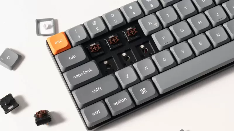Keychron представила компактную беспроводную клавиатуру K9 Max с новыми переключателями POM
