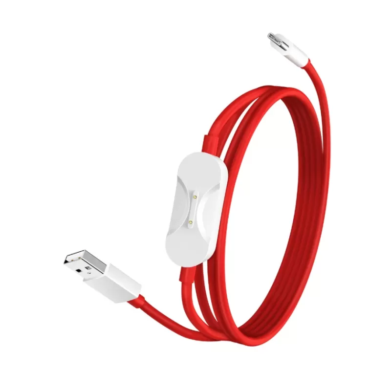 OnePlus 2-в-1 SuperVOOC: кабель для быстрой зарядки смартфонов и смарт-часов с поддержкой до 80 Вт