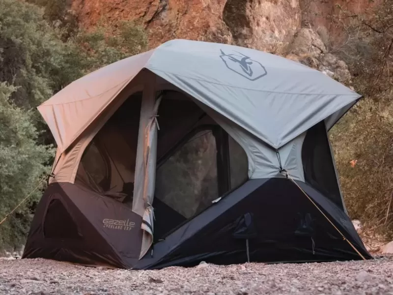 Палатка T4 Overland EXP Hub с быстрой установкой от Gazelle
