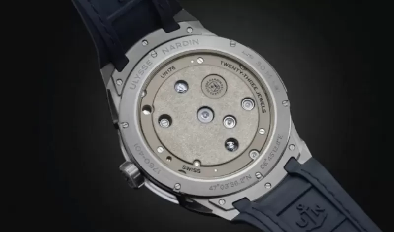 Ulysse Nardin представила лимитированные часы Blast Free Wheel с циферблатом из немецкого серебра и плавающим механизмом