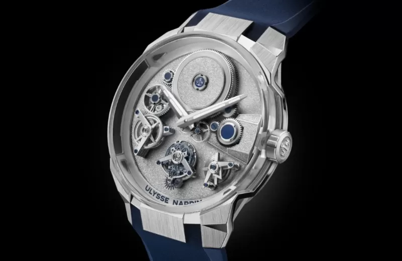 Ulysse Nardin представила лимитированные часы Blast Free Wheel с циферблатом из немецкого серебра и плавающим механизмом