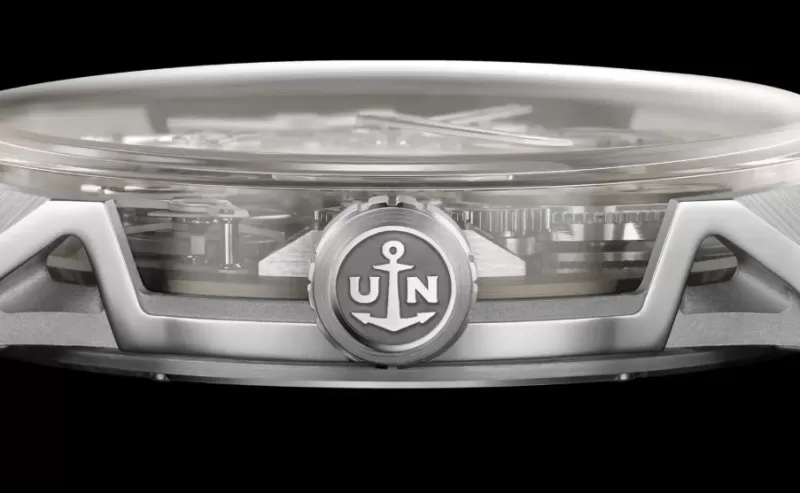 Ulysse Nardin представила лимитированные часы Blast Free Wheel с циферблатом из немецкого серебра и плавающим механизмом