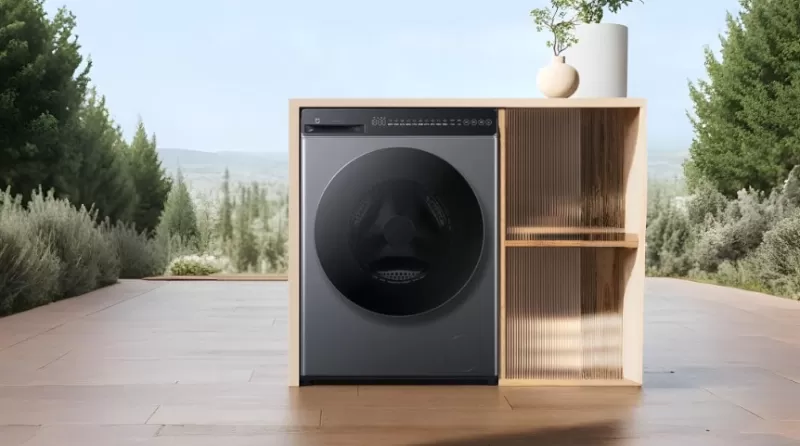 Xiaomi Mijia 12 кг: стиральная машина с сушкой, паром и умным управлением через HyperOS
