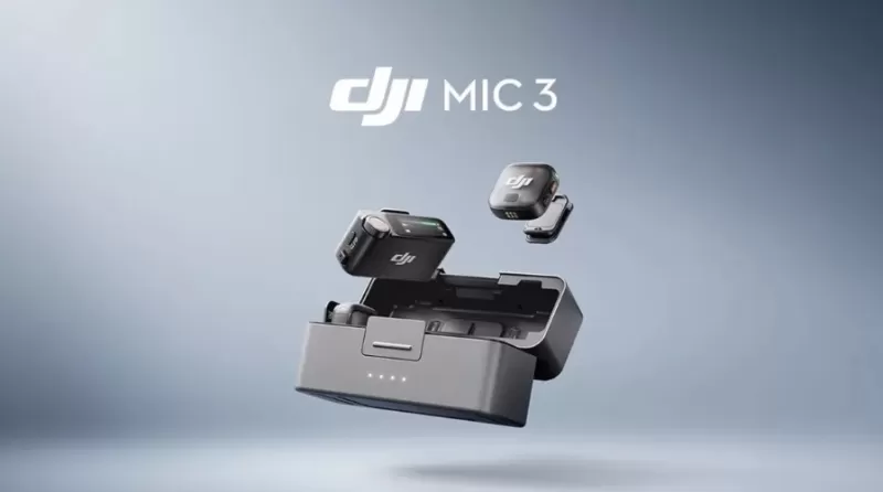 DJI Mic 3: беспроводной микрофон с дальностью работы до 400 м и автономностью 28 часов