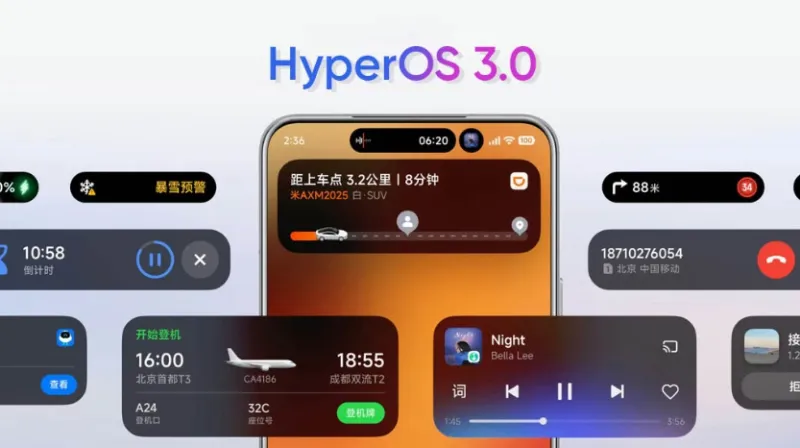 HyperOS 3: самый крупный апдейт Xiaomi с Super Island — сколько места придётся освободить