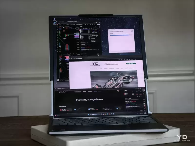 Lenovo ThinkBook Plus Gen 6 Rollable в раскрытом виде