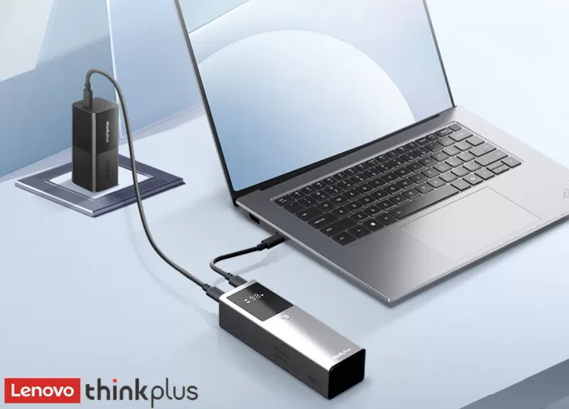 Lenovo ThinkPlus Fluxo 125 Вт: пауэрбанк, который заряжает ноутбук за полчаса — и стоит всего $32