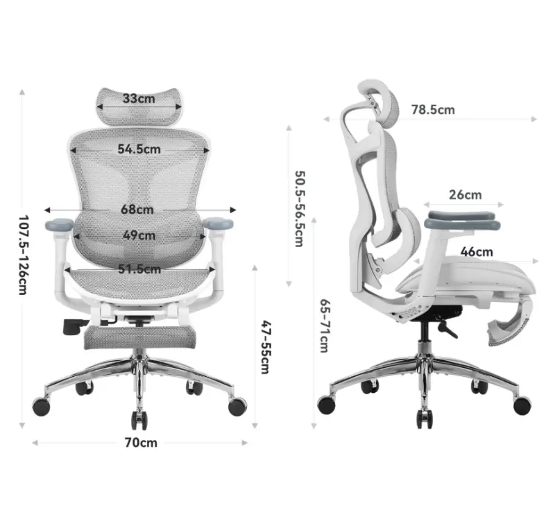 Sihoo Doro C300: эргономичное кресло для учебы и работы с адаптивной поддержкой спины