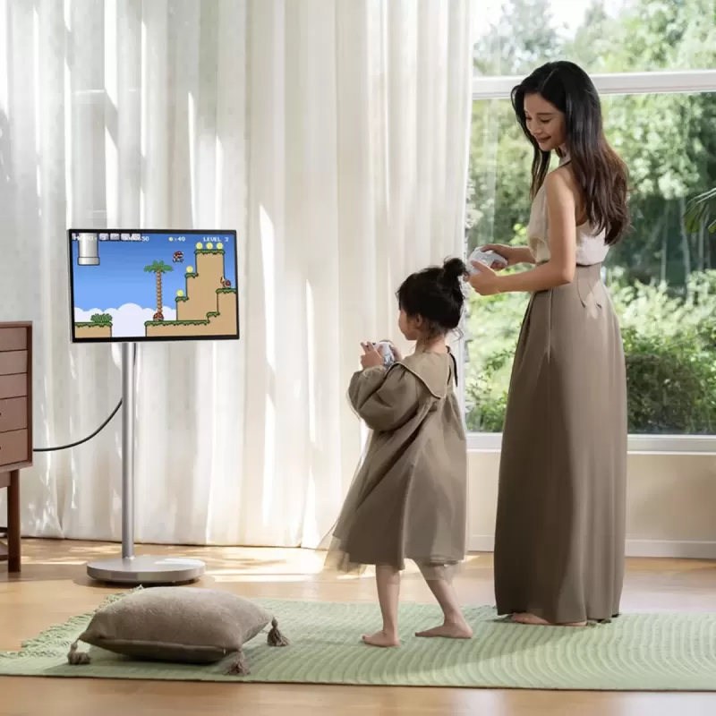 Xiaomi MAX 27: игровая сессия с ребенком