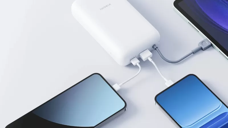 Xiaomi представила два новых пауэрбанка с MagSafe и до 20 000 мА·ч по цене от 20,99 евро