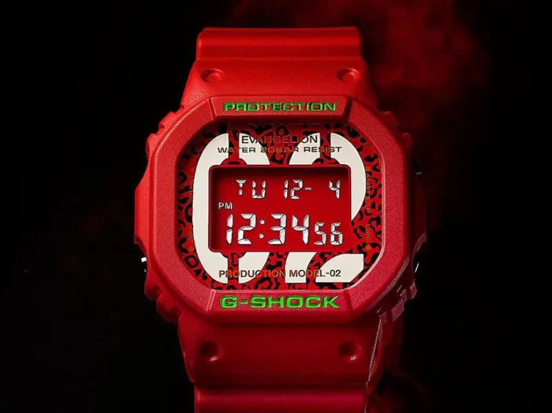 Casio G-Shock x Evangelion