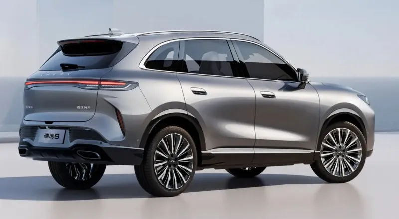 Новый Chery Tiggo 8: обновлённый дизайн и увеличенные габариты