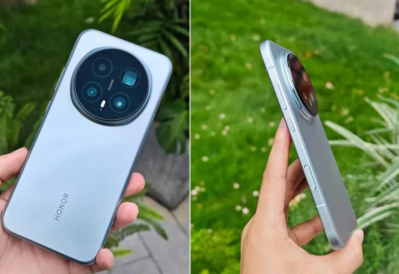 Honor Magic 8 Pro: новые живые фото демонстрируют обновлённый дизайн, MagicOS 10 и кнопку ИИ