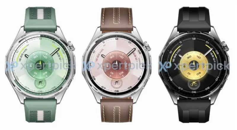 Huawei Watch GT 6 и версия Pro: новые изображения раскрыли дизайн и цвета умных часов