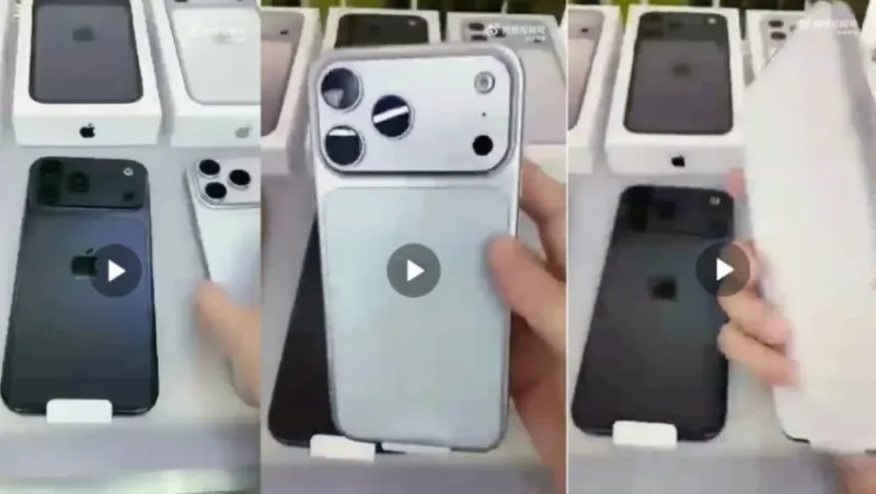 iPhone 17 Pro Max представлен раньше времени: новый дизайн и технические характеристики