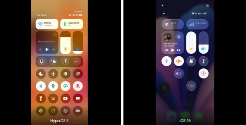 Xiaomi HyperOS 3: 10 новых функций, позаимствованных из iOS 26