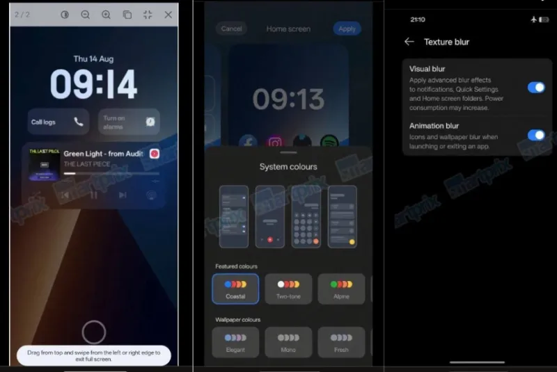 OxygenOS 16 (Android 16): новые виджеты, обновлённые меню и другие улучшения