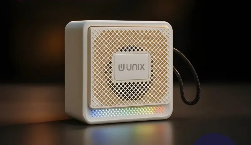 портативная колонка Unix Pop Beat с RGB-подсветкой