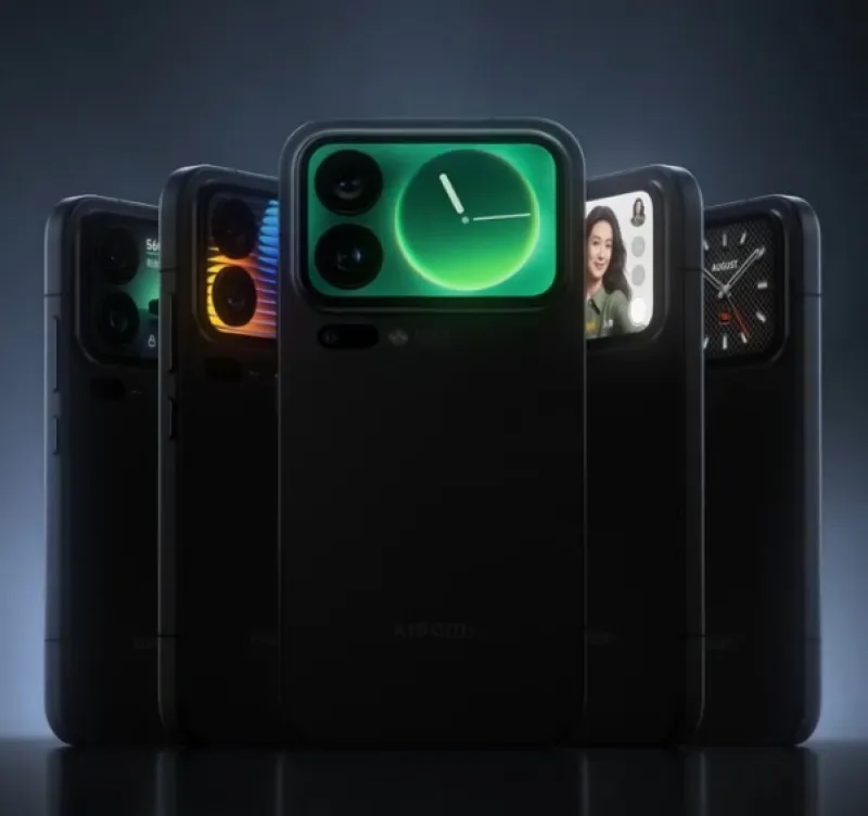 Xiaomi 17 Pro: официальное изображение демонстрирует камеру Leica со встроенным экраном