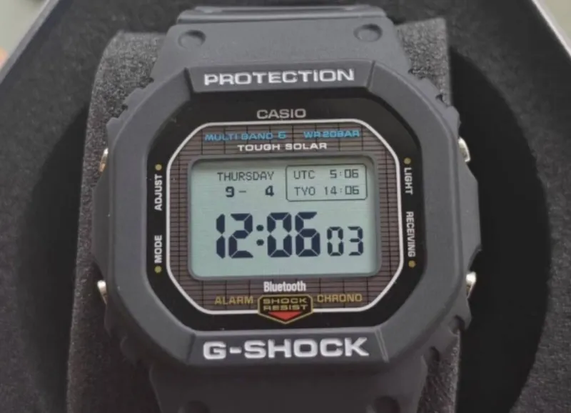 Casio GW-BX5600: новые часы G-Shock с улучшенными ЖК-дисплеями MIP и поддержкой Multi Band 6
