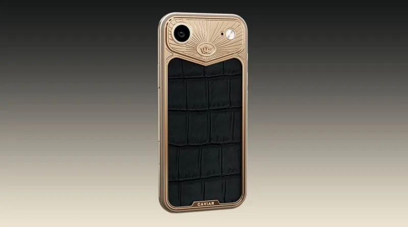 Новая коллекция Caviar AirLine: золотой iPhone Air за $38 930