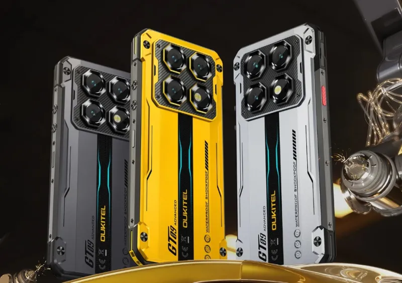 Oukitel WP60 — защищённый 5G-смартфон с MediaTek Dimensity 7025, аккумулятором 10 000 мАч и 7,2” экраном