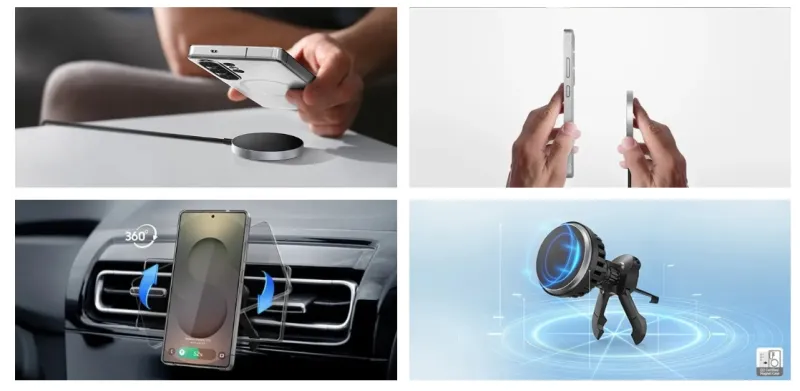 Samsung представила зарядки Qi2 — аналог технологии Apple MagSafe, но с ограничениями