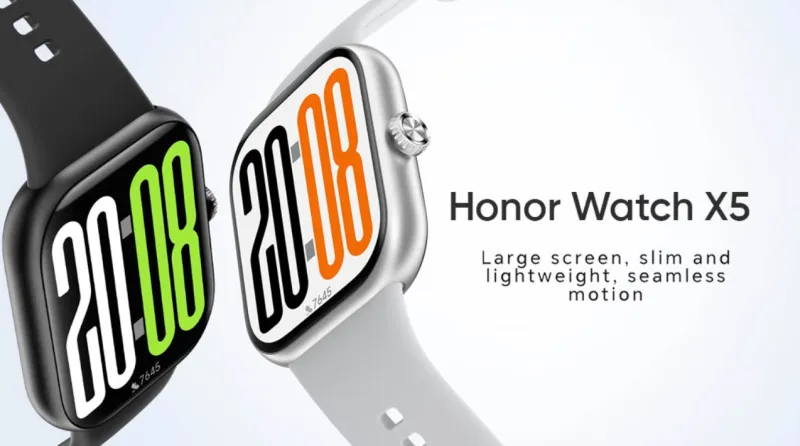 Honor Watch X5: тоньше, умнее и автономнее — достойный ответ Huawei Watch Fit 4
