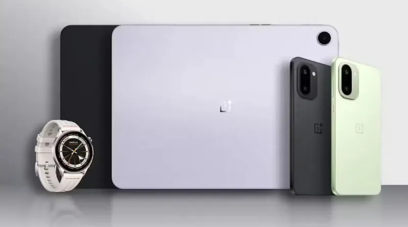 OnePlus завершает 2025 год тремя новыми устройствами: смартфон OnePlus 15R, планшет Pad Go 2 и часы Watch Lite