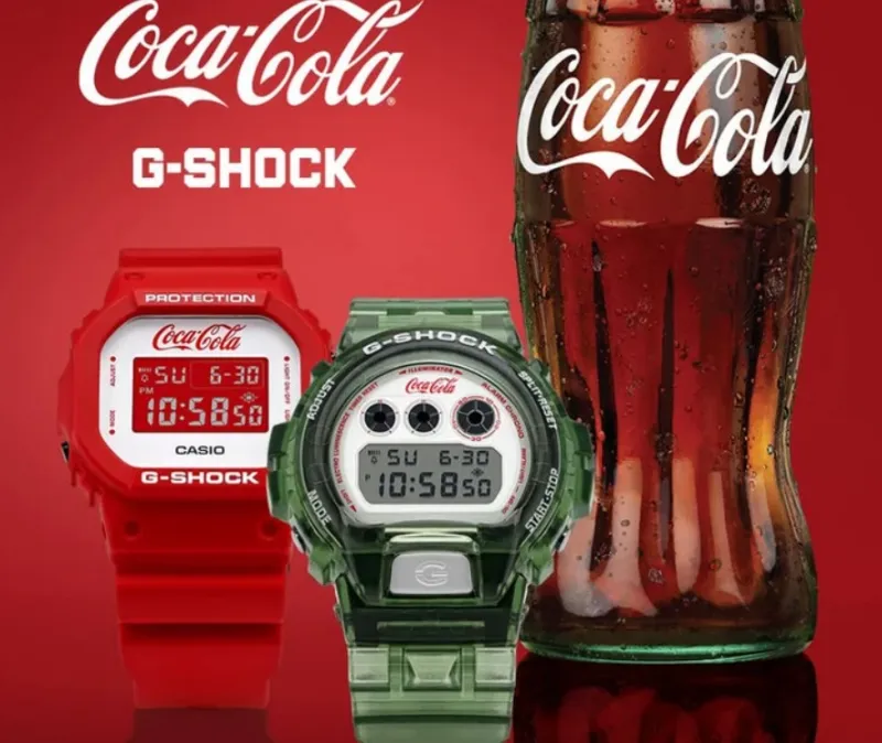 Casio и Coca-Cola готовят новую лимитированную серию G-Shock CasiOak
