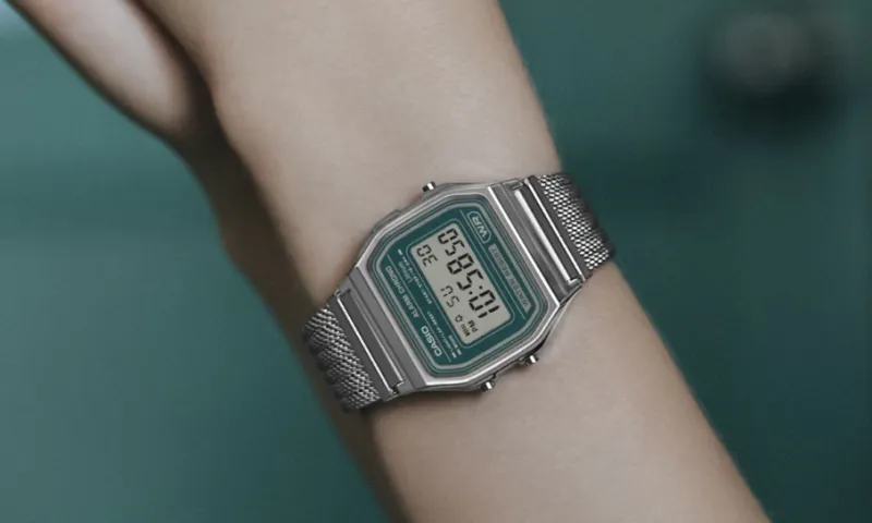 Casio выводит в Европу новые винтажные часы A158WEM-3 и A158WEM-7 с LED-подсветкой и сетчатым ремешком